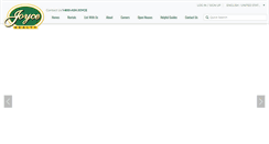 Desktop Screenshot of joycerealty.com